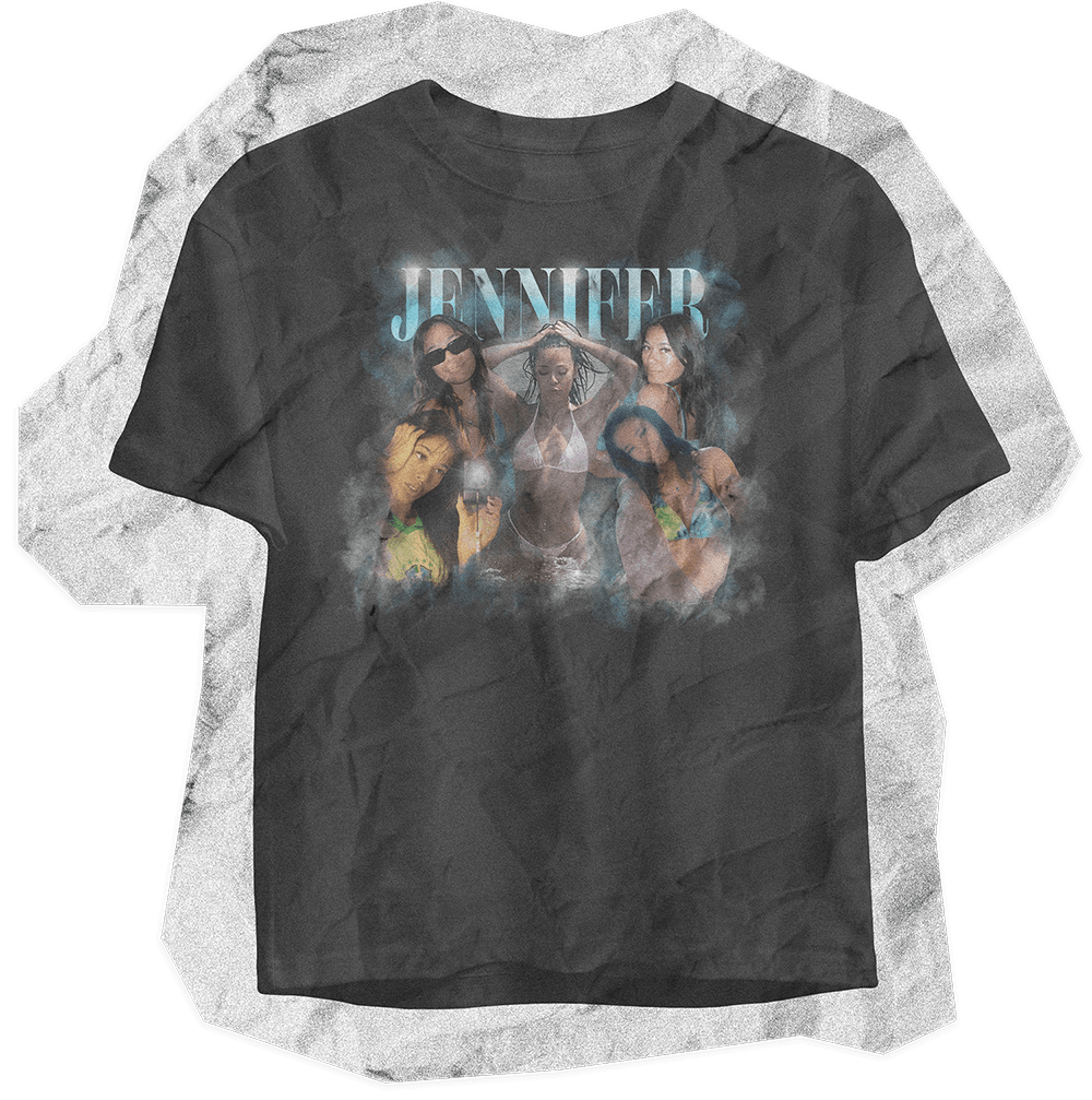 Beispielshirt mit einem Retro-Design